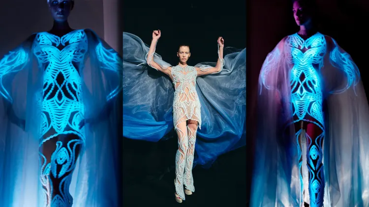 [Fotos: Rob Rusling/Cortesía de Iris van Herpen/Bio Crafted]