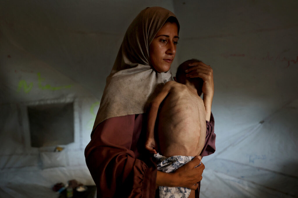 Gaza oscuridad genocidio | fast company mexico