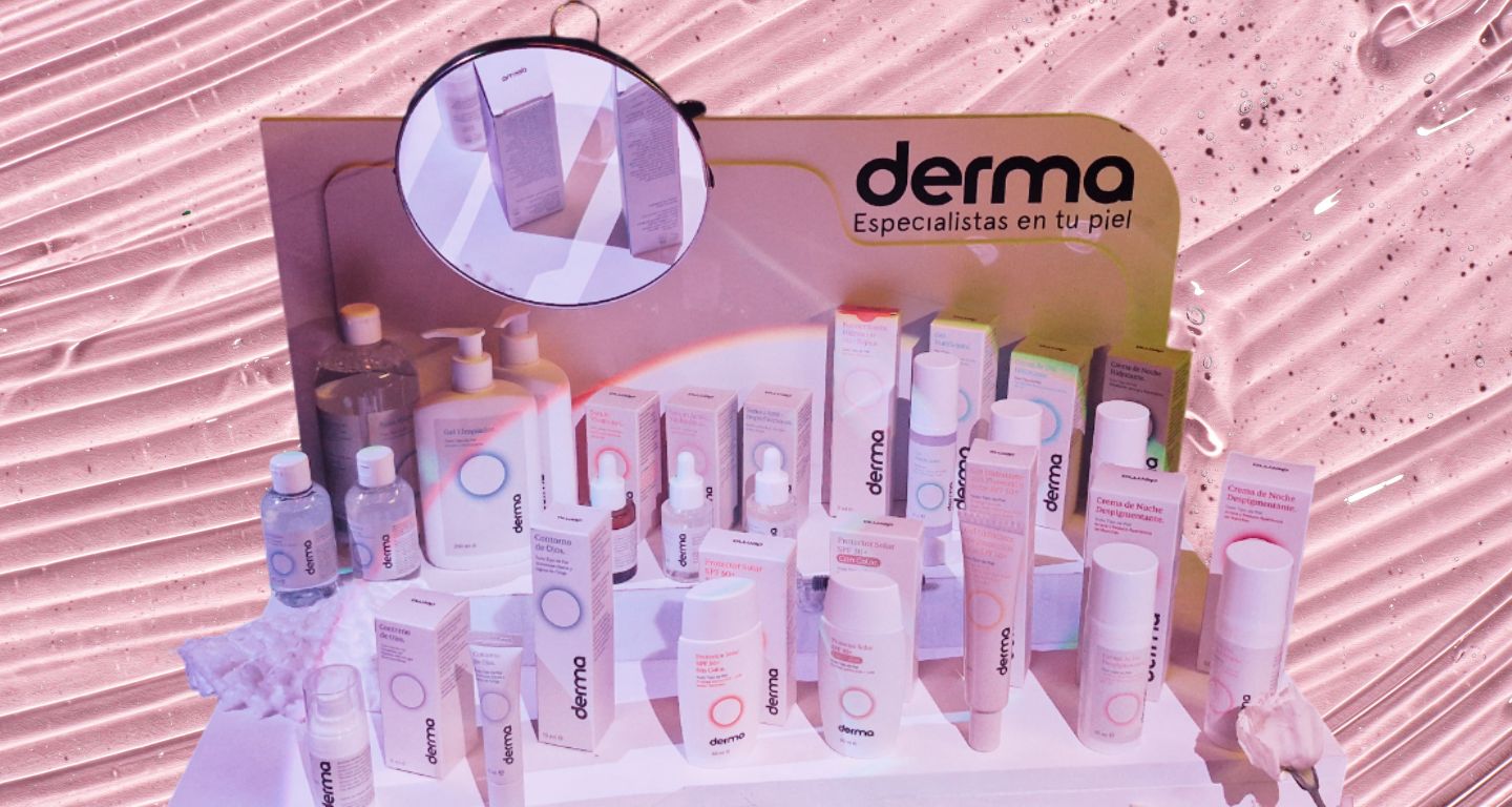 La línea de Derma, especialistas en piel. [Foto: Marissa Espinosa]