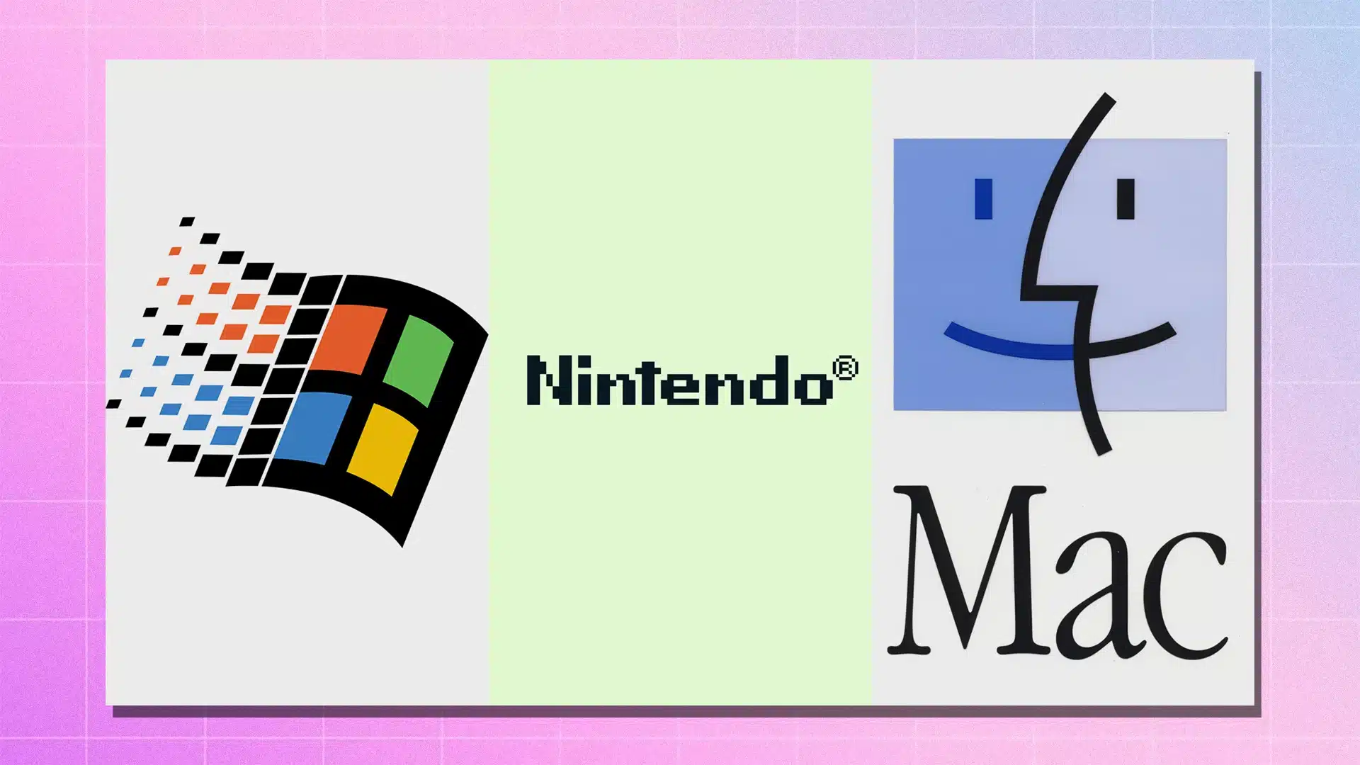 [Imágenes: Microsoft, Nintendo y Apple]