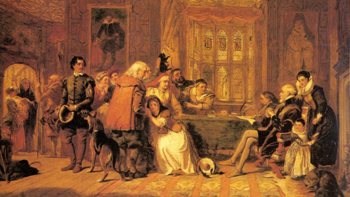 [Imagen: El Juicio de la Bruja de William Powell Frith | Wikimedia Commons]