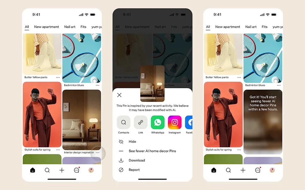 2 Pinterest IA herramientas Fast Company México cortesía