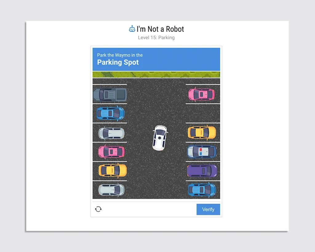 1 I'm not a robot juego CAPTCHA Fast Company México Cortesía