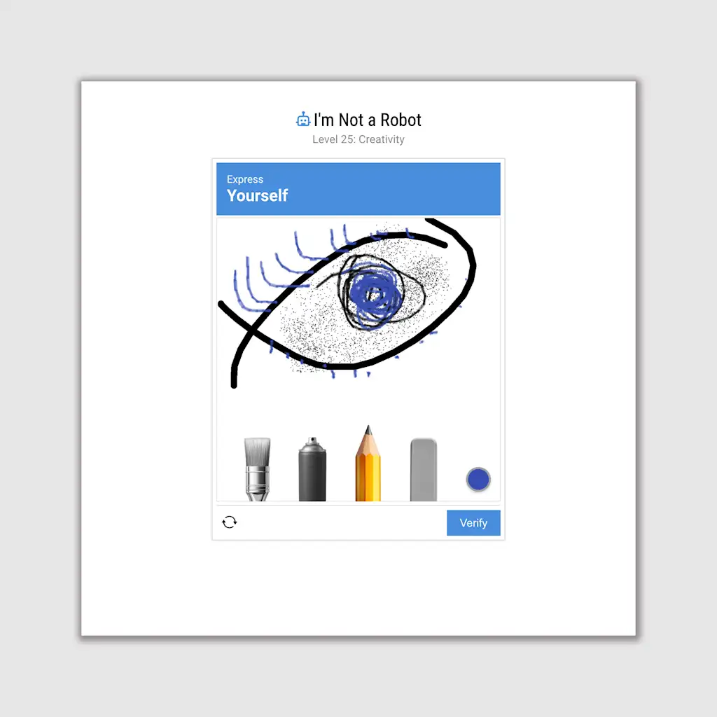 2 I'm not a robot juego CAPTCHA Fast Company México Cortesía