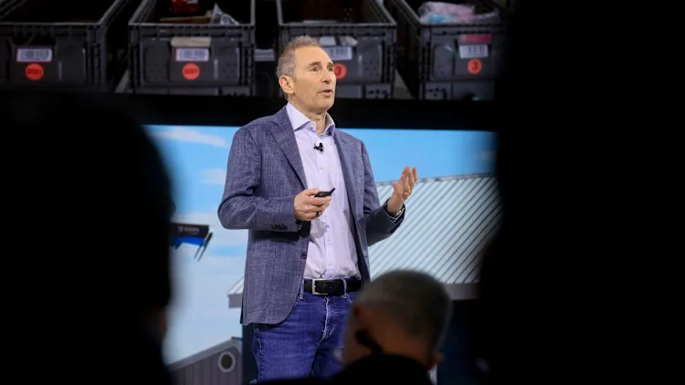 Andy Jassy , ​​director ejecutivo de Amazon.com Inc. [Foto: Michael Nagle/Bloomberg vía Getty Images]