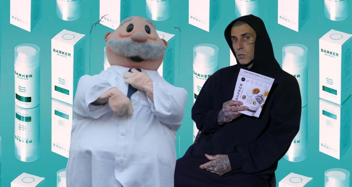 [Imágenes: @BarkerWellness/Instagram; lauranazimiec/Wikimedia Commons]