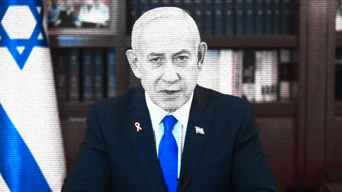 [Foto original: Captura de pantalla/@netanyahu en X]