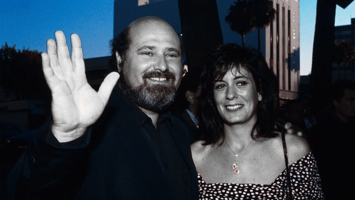 Rob Reiner y Michele Singer en el estreno de “Cuando Harry conoció a Sally” en 1989. [Foto original: Ralph Dominguez/MediaPunch vía Getty Images]