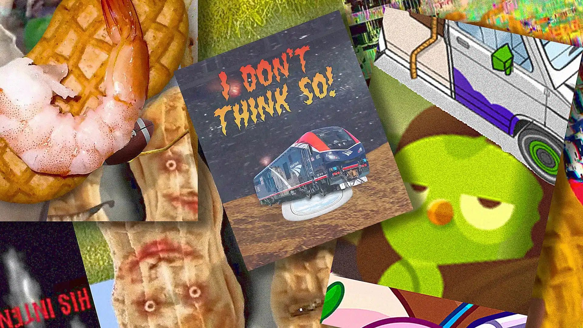 [Imágenes: NutterButter, Amtrak, Duolingo]