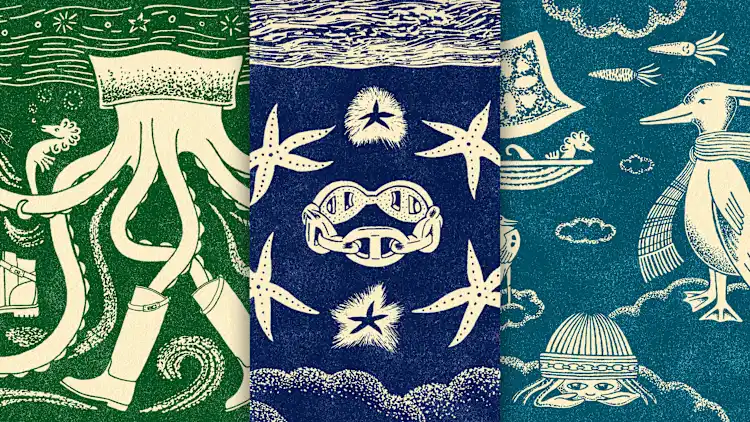 [Ilustraciones: Linda Merad para Hermès]