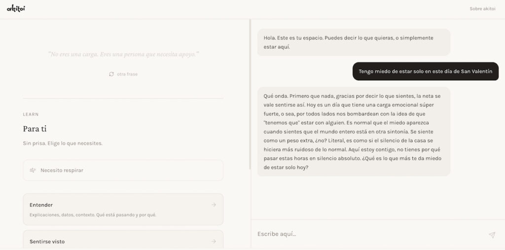 akitoi app para la soledad y el duelo | fast company mexico