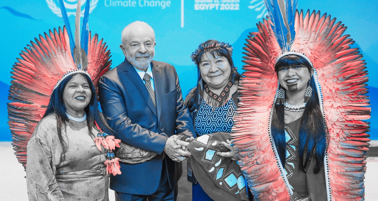 El presidente Lula en su último día de agenda en la COP27, en el Foro Internacional de los Pueblos Indígenas. [Foto: Ricardo Stuckert/Wikimedia Commons]