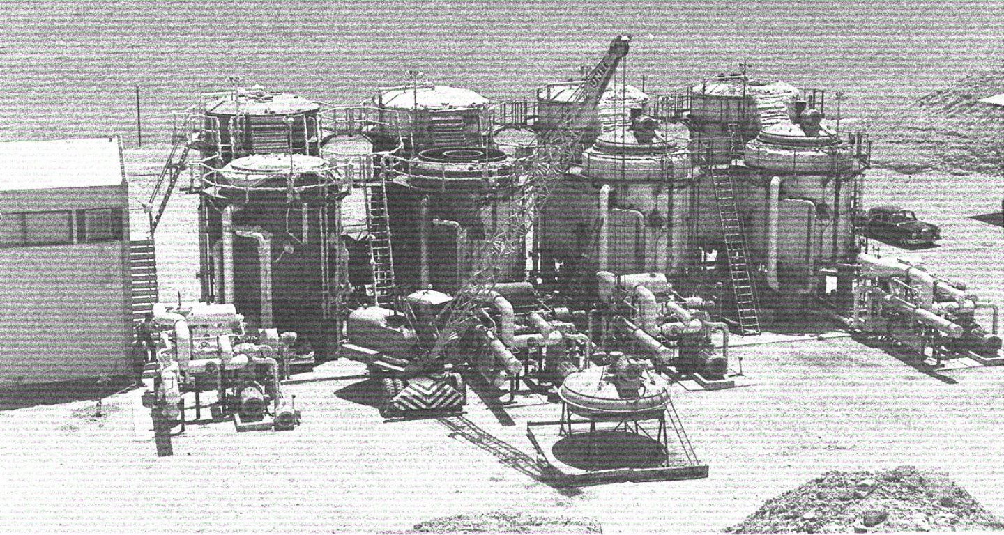 Planta desalinizadora en Eliant, 1964. [Moshe Pridan (Israel National Photo Collection)/Wikimedia Commons]