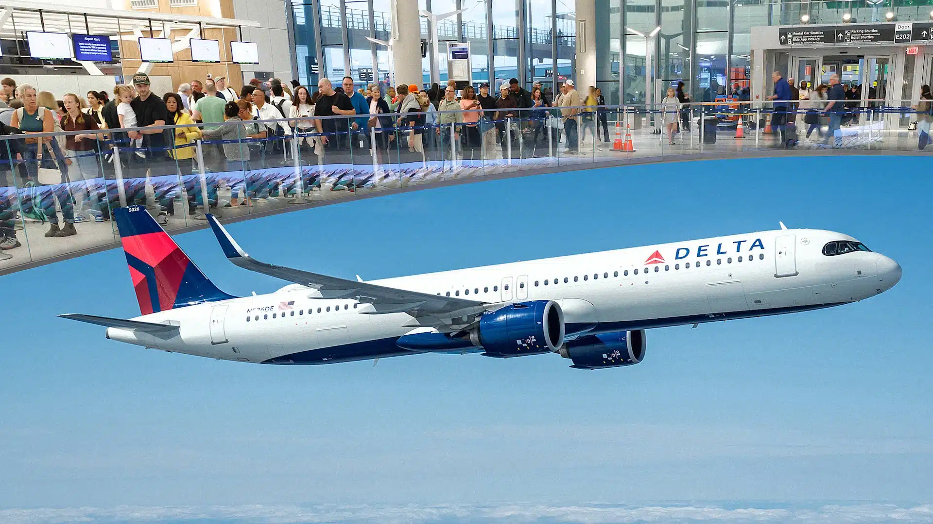 [Fotos: Delta, Mark Felix/Bloomberg/Getty Images]