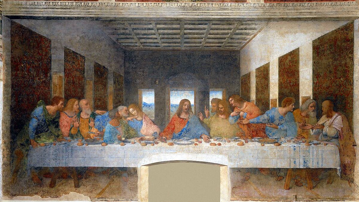 [Reproducción fotográfica de “La última Cena” de da Vinci/Wikimedia Commons]