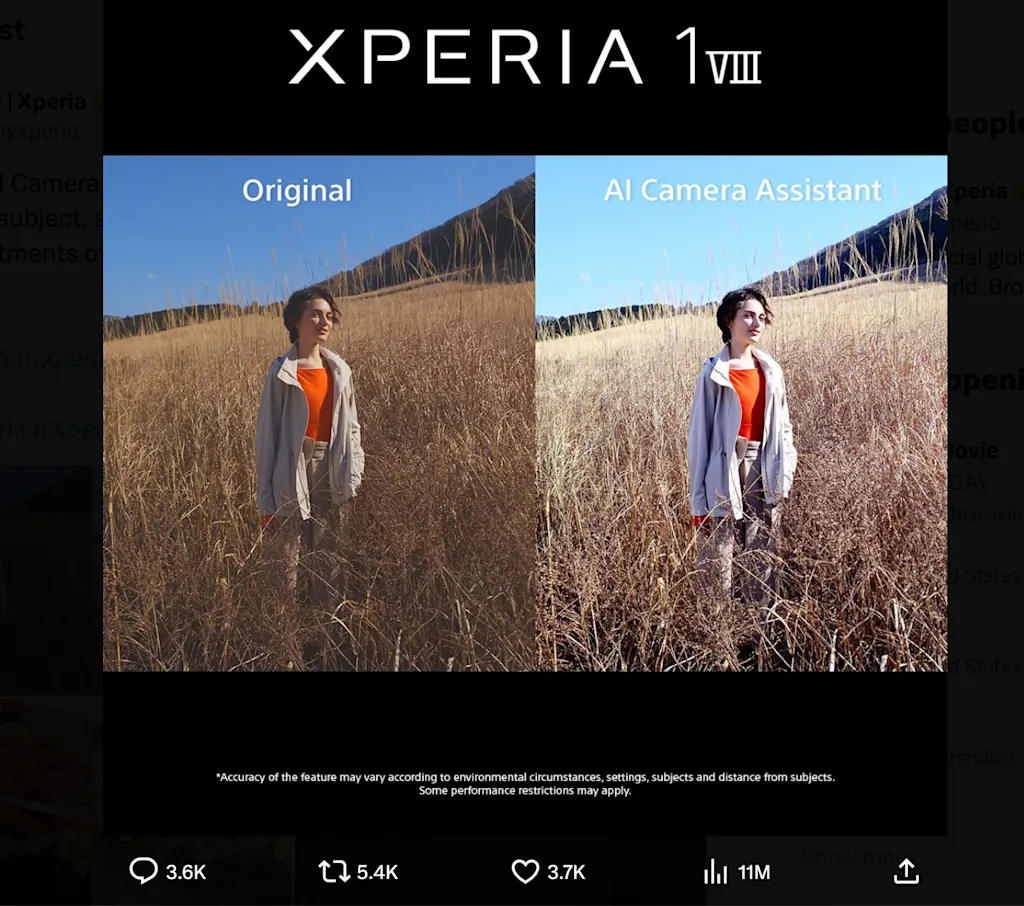 1 Sony AI Camera Assistant Fast Company México Cortesía