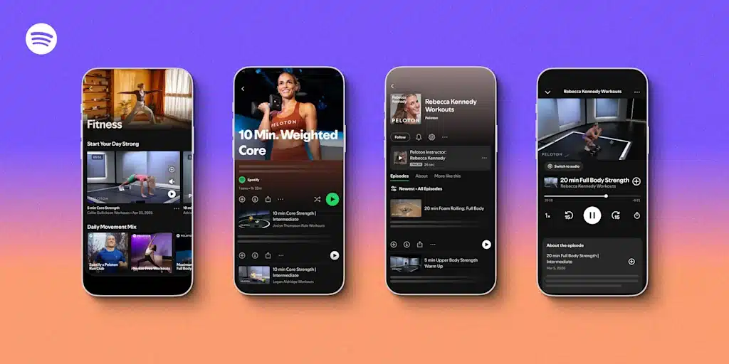 2 Spotify Fitness Peloton Fast Company México Cortesía